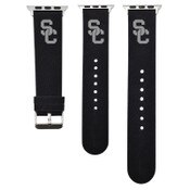 USC Trojans Black SC Interlock Velour Apple Watch Strap 42/44mm
